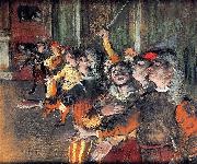 Edgar Degas The Chorus Sweden oil painting artist